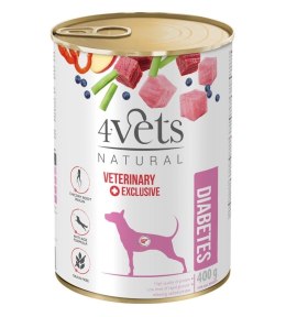 4Vets Natural Dolina Noteci 4Vets Dog Diabetes 400g