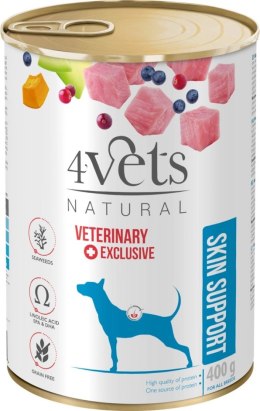 4Vets Natural Dolina Noteci 4Vets Dog Skin Support 400g