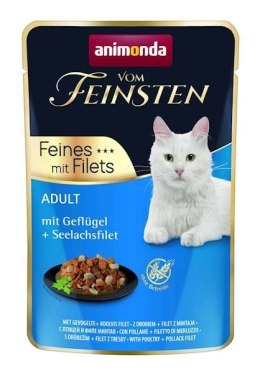 Animonda ANIMONDA Cat Vom Feinsten Adult Drób + Filet Z Mintaja Saszetka 85g