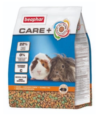 BEAPHAR BEAPHAR Care+ Guinea Pig Karma Super Premium Dla Świnek Morskich 1,5kg