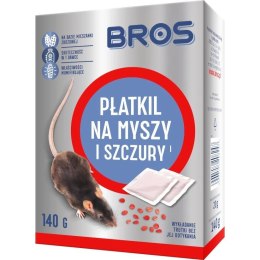 Bros Sp z o.o. BROS - Płatkil na myszy i szczury 140g