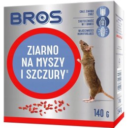 Bros Sp z o.o. BROS - ziarno na myszy i szczury 140g