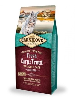 Carnilove Carnilove Cat Fresh Carp&Trout Sterilised For Adult 2kg