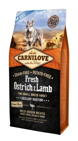 Carnilove Carnilove Fresh Ostrich Lamb Adult 1,5kg