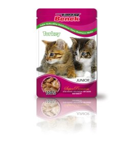 Certech-Super Benek CERTECH-SUPER BENEK Junior Cats Z Indykiem 100g