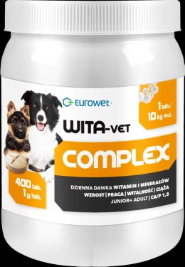 Eurowet Eurowet Wita-Vet Junior +Aldut 400tab