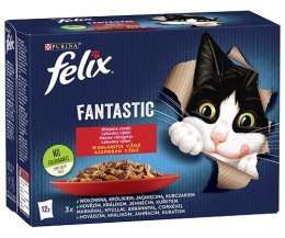 Felix Felix Fantastic Wiejskie Smaki W Galaretce 12x85g