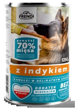 Frendi Frendi Kawałki W Delikatnym Sosie Z Indykiem 1250g