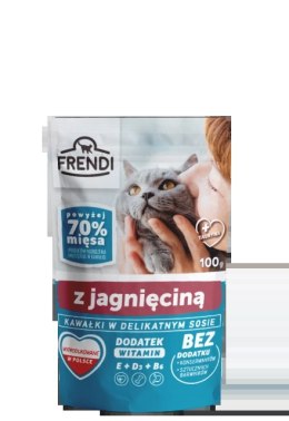 Frendi Frendi Kawałki W Delikatnym Sosie Z Jagnięciną 100g