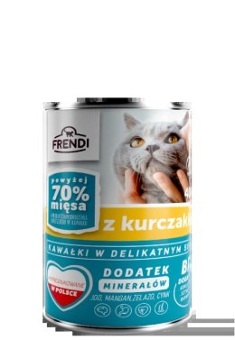 Frendi Frendi Kawałki W Delikatnym Sosie Z Kurczakiem 400g