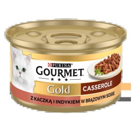 Gourmet Purina Gourmet Gold kaczka/indyk w sosie 85g