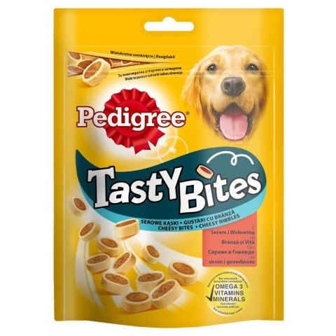 Pedigree PEDIGREE® Tasty Minis 140g - przysmak dla dorosłych psów, o smaku wołowiny i sera