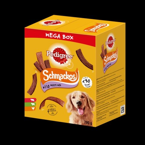 Pedigree Pedigree Mega Box Schmackos 790g