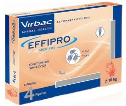 Virbac EFFIPRO Spot-On pies S 2-10 kg (pipeta 4 x 0,67ml)
