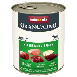 Animonda Animonda GranCarno Adult Dog Jeleń & Jabłko 800g