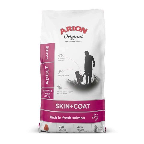 Arion Arion Original Skin & Coat Adult Salmon & Rice Large Breed 12kg