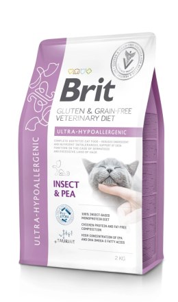 Brit veterinary Brit GF Veterinary Diets Cat Gluten & Grain Free Ultra-Hypoallergenic 2kg