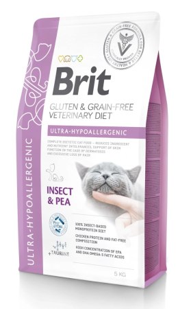 Brit veterinary Brit GF Veterinary Diets Cat Gluten & Grain Free Ultra-Hypoallergenic 5kg