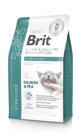 Brit veterinary Brit GF Veterinary Diets Cat Sterilised 2kg