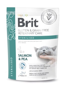 Brit veterinary Brit GF Veterinary Diets Cat Sterilised 400g