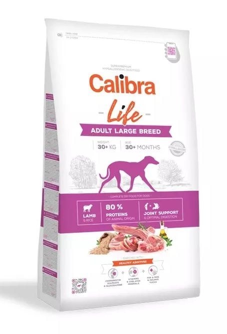 Calibra Calibra Dog Life Adult Large Breed Lamb 12kg