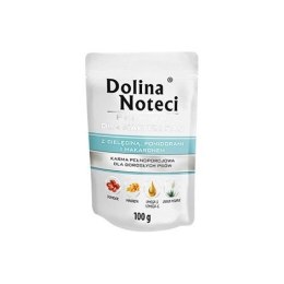Dolina Noteci Dolina Noteci Premium Dla Psów Małych Ras Z Cielęciną, Pomidorami I Makaronem 100g