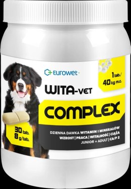 Eurowet Eurowet Wita-Vet Junior+Adult Ca/P 2 30tab