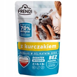 Frendi Frendi kawałki w delikatnym sosie z kurczakiem 100g