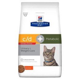 Hills Hill's PD Prescription Diet c/d Urinary Stress + Metabolic Feline 3kg