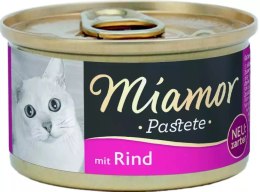 MIAMOR Miamor Pastete wołowina 85g puszka