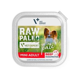 RAW PALEO Vetexpert RAW PALEO PATE MINI adult beef 150g - wołowina tacka