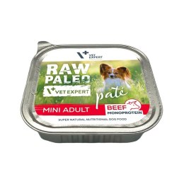 RAW PALEO Vetexpert RAW PALEO PATE MINI adult beef 150g - wołowina tacka