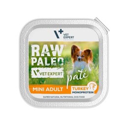 RAW PALEO Vetexpert RAW PALEO PATE MINI adult turkey 150g - indyk tacka