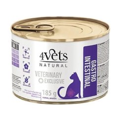 4Vets Natural 4Vets Cat Gastro Intestinal 185g