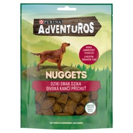 ADVENTUROS Purini Adventuros Nuggets Karma dla psów Dziki Smak Dzika 90g