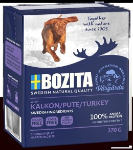 Bozita BOZITA Dog Indyk W Galarecie 370g