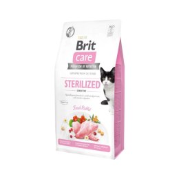 Brit Brit Care Cat Grain-Free Sterilized Sensitive Z Królikiem 400g