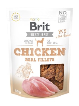 Brit Brit Jerky Snack Chicken Fillets 80g