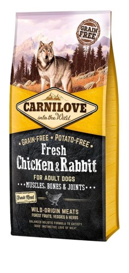 Carnilove Carnilove Dog Fresh Chicken Rabbit Adult 12kg