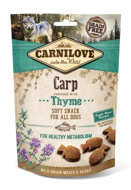 Carnilove Carnilove Semi-Moist Snack Karp I Tymianek Dla Psów 200g