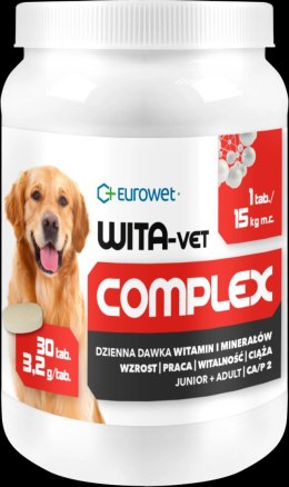 Eurowet Eurowet Wita-Vet Junior + Adult 30tab