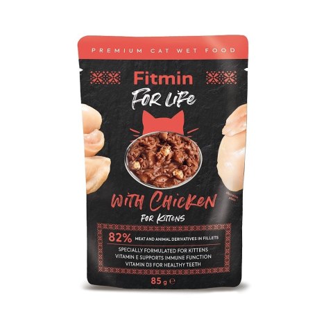Fitmin Fitmin Cat For Life Kitten Chicken 85g
