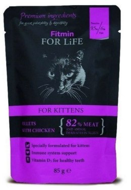 Fitmin Fitmin Cat For Life Kitten Chicken 85g
