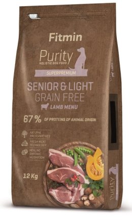 Fitmin Fitmin Purity Senior Grainfree Light Lamb 12kg