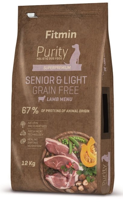Fitmin Fitmin Purity Senior Grainfree Light Lamb 12kg