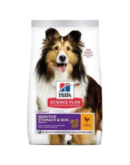 Hills Hill's Canine Adult Sensitive Stomach&Skin 14kg