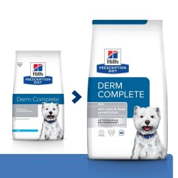 Hills Hill's PD Prescription Diet Canine Derm Complete Mini 1kg