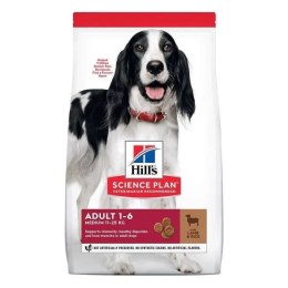 Hills Hill's SP Science Plan Canine Adult Medium Breed Jagnięcina I Ryż 14kg