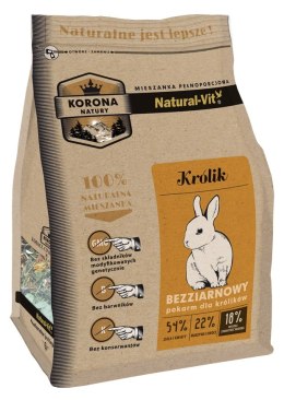 Korona Natury KORONA NATURY Natural-Vit Pokarm Dla Królika 750g