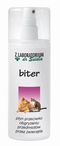 Laboratorium DermaPharm Laboratorium DermaPharm Dr Seidel Biter Płyn Przeciwko Obgryzaniu Przedmiotów Przez Zwierzęta 100ml